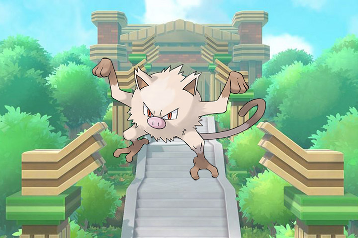 Férosinge - Pokémon Let's Go, Pikachu et Évoli - 056